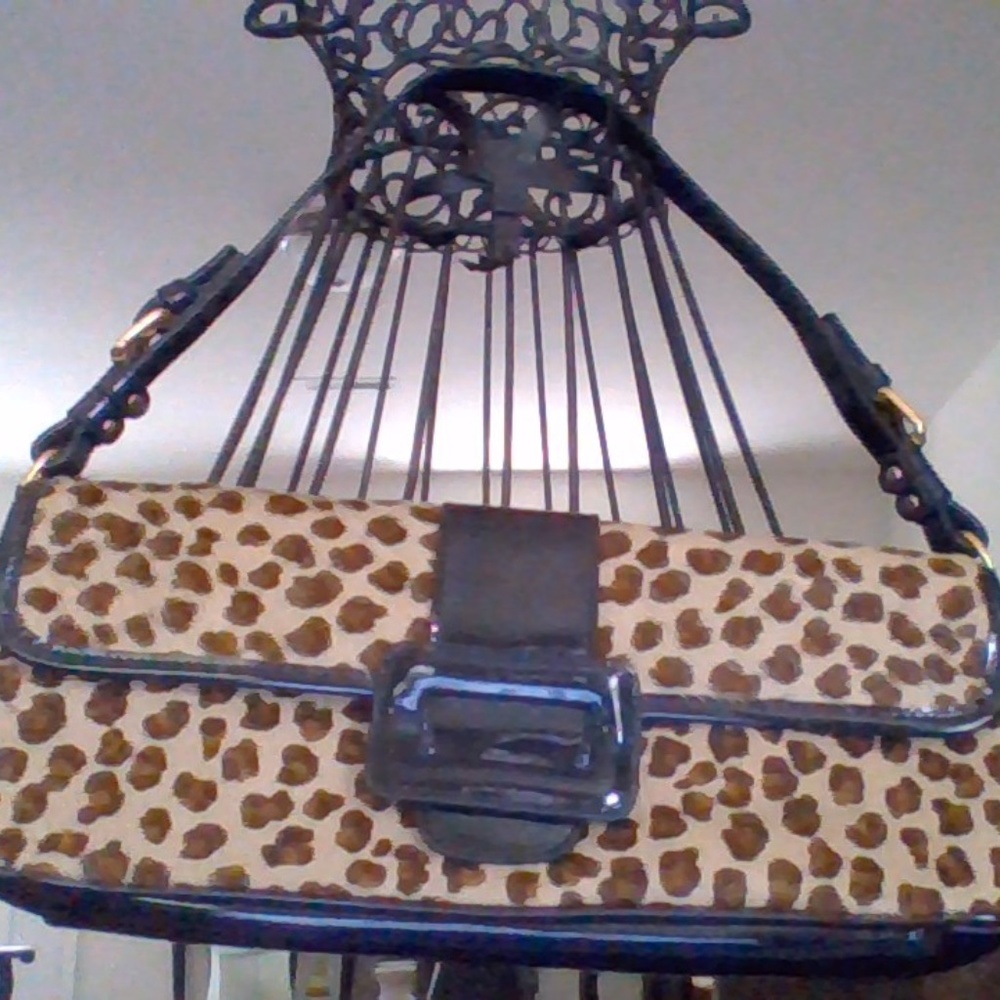 CACHE LEOPARD BAG